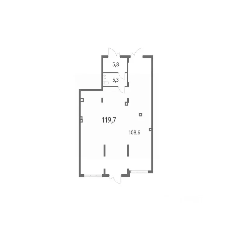 Помещение свободного назначения в Калининградская область, Калининград ... - Фото 2