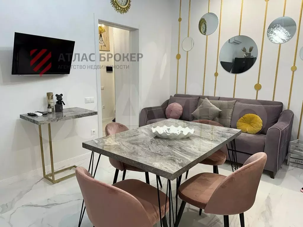 1-к. квартира, 40 м, 6/24 эт. - Фото 0