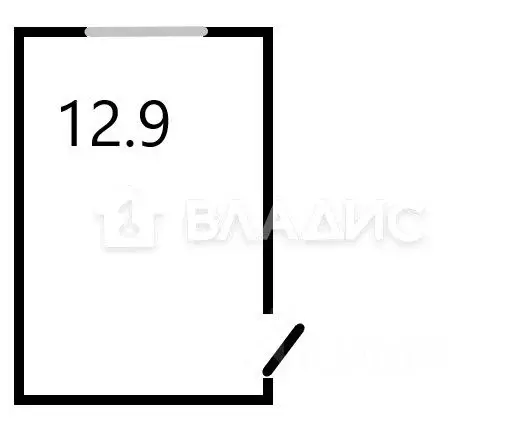 Комната Белгородская область, Белгород ул. Горького, 63 (12.9 м) - Фото 2