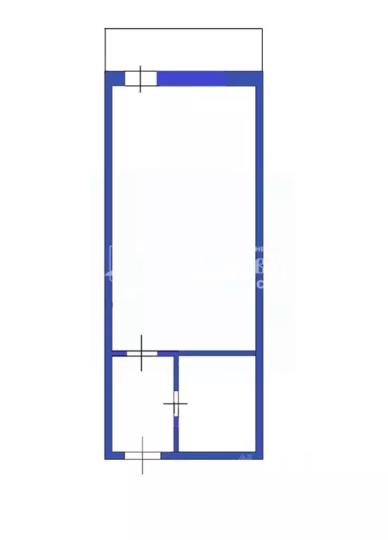 1-к кв. Кемеровская область, Ленинск-Кузнецкий бул. Химиков, 7/4 (24.7 ... - Фото 2