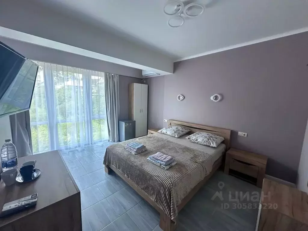 Комната Краснодарский край, Сочи Совет-Квадже мкр, ул. Пляжная, 4/5 - Фото 1