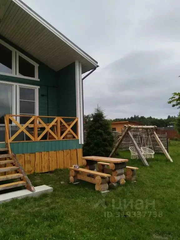 Дом в Карелия, Пряжинский район, Чалнинское с/пос, д. Нижние Виданы ... - Фото 1