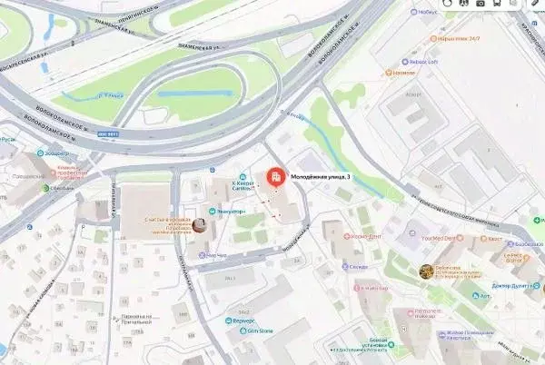 Свободной планировки кв. Московская область, Красногорск ул. ... - Фото 1