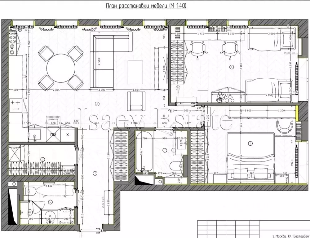 3-к кв. Москва Аминьевское ш., 4Дк3литА (85.0 м) - Фото 2