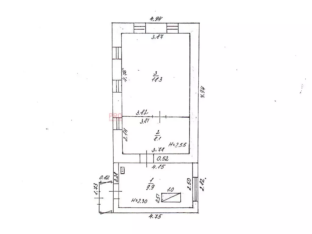 Дом в Бузулук, улица Пушкина, 101А (36.3 м) - Фото 1