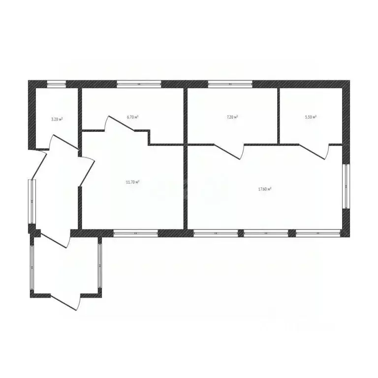 Дом в Брянская область, Брянский район, Отрадненское с/пос, д. Стаево ... - Фото 2