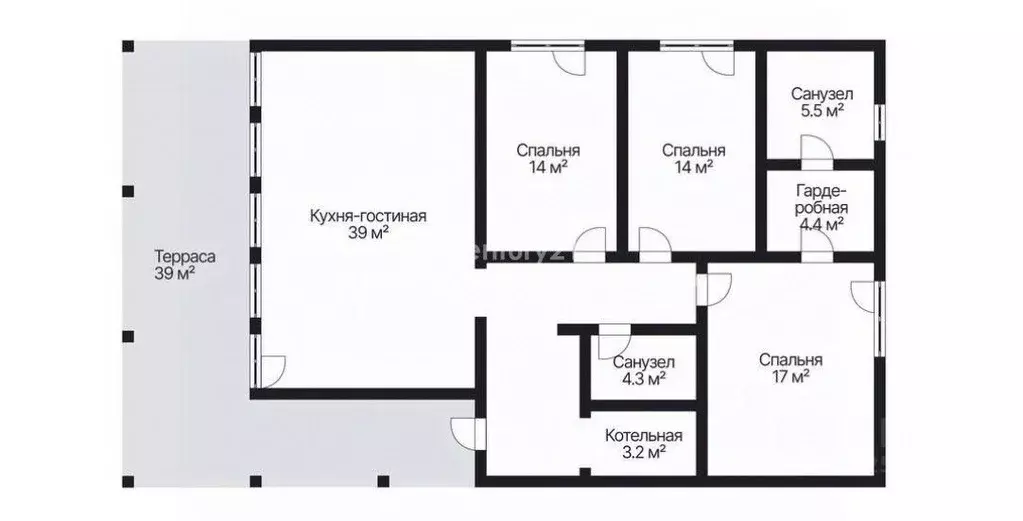 Дом в Московская область, Истра пл. Революции (160 м) - Фото 1