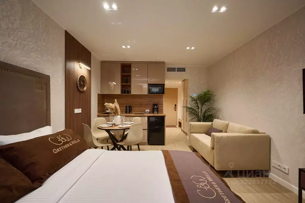 Студия Краснодарский край, Краснодар Уральская ул., 75/6 (27.0 м) - Фото 2