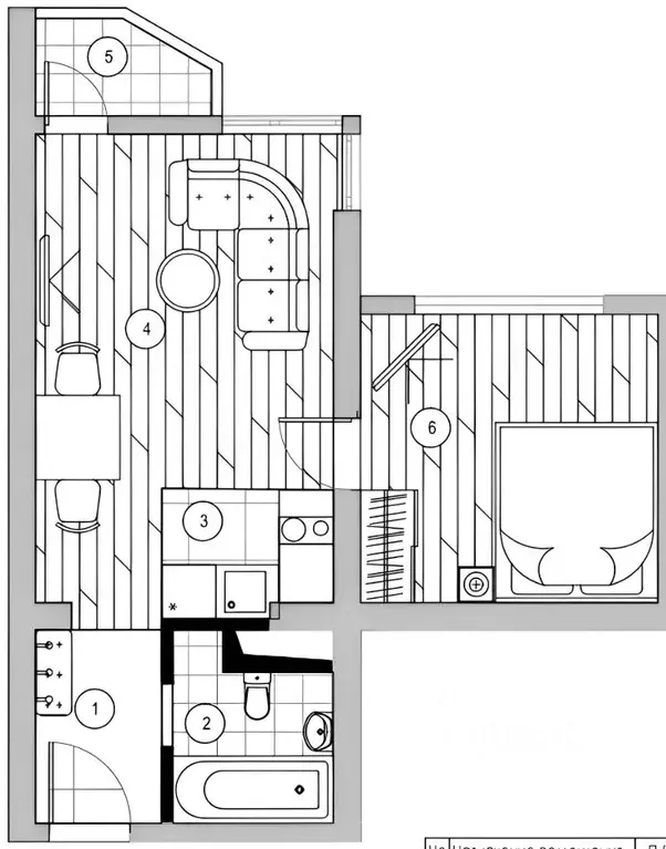 1-к кв. Краснодарский край, Сочи городской округ, Дагомыс пгт ул. ... - Фото 2