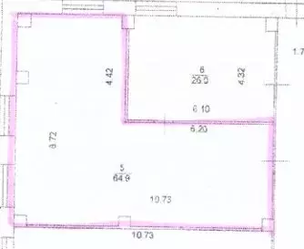 Офис в Тюменская область, Тюмень ул. 50 лет ВЛКСМ, 49с3 (65 м) - Фото 2