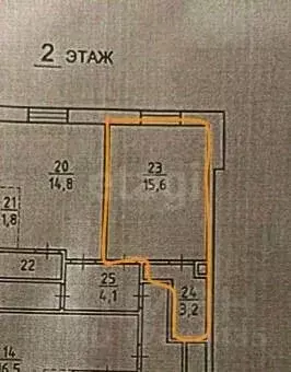 Студия Москва ул. Федосьино, 2 (18.8 м) - Фото 2