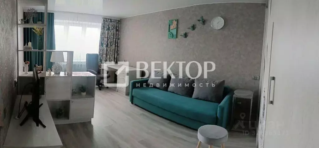 1-к кв. Ивановская область, Иваново Рождественский мкр, 1 (39.1 м) - Фото 1