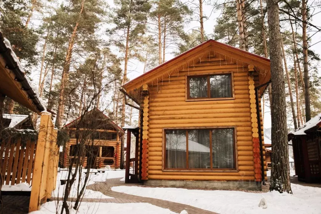 Дом в Алтай, Чемальский район, с. Чепош Спортивный пер., 16 (60 м) - Фото 1