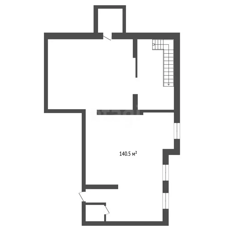 Помещение свободного назначения (140.5 м) - Фото 1