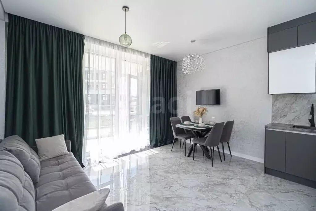 Студия Севастополь ул. Летчиков, 10к4 (35.0 м) - Фото 1