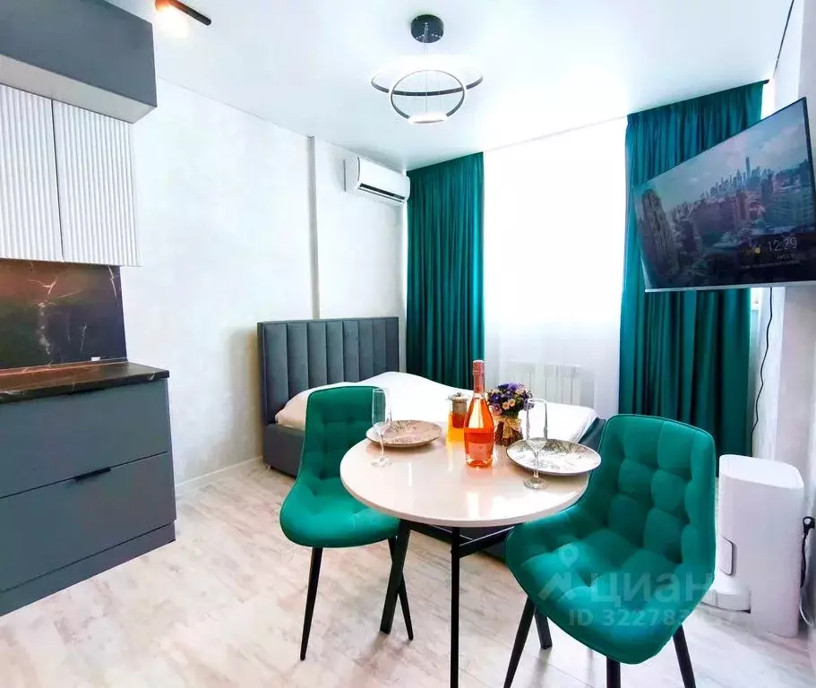 Студия Ставропольский край, Ставрополь ул. Тюльпановая, 12 (25.0 м) - Фото 1