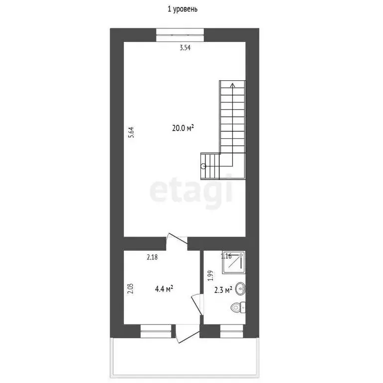 2-комнатная квартира: Севастополь, Казачья улица, 23 (45.8 м) - Фото 0