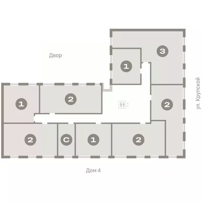 3-к кв. Омская область, Омск  (86.19 м) - Фото 2