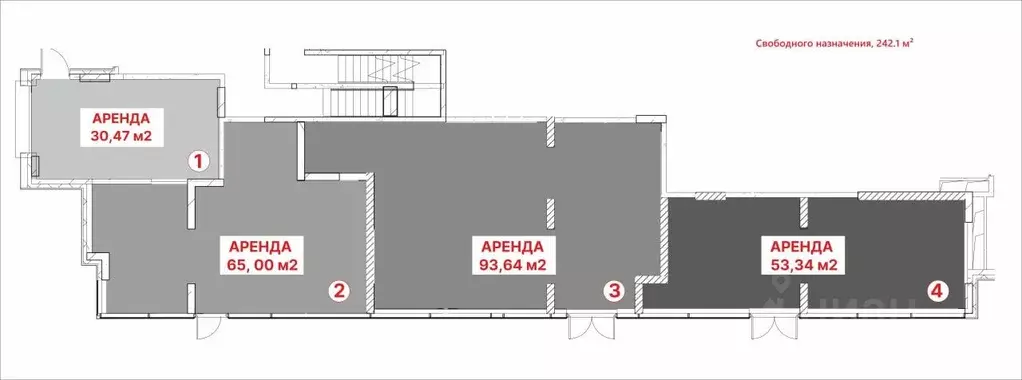 Помещение свободного назначения в Москва ул. Нижние Мневники, 7 (30 м) - Фото 1