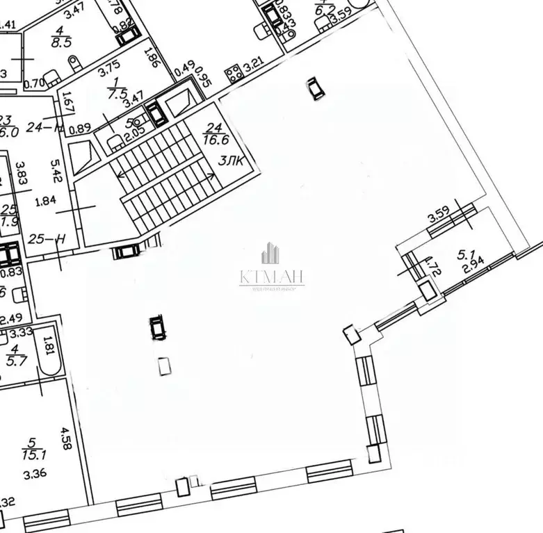 3-к кв. Санкт-Петербург Ремесленная ул., 21 (143.7 м) - Фото 0