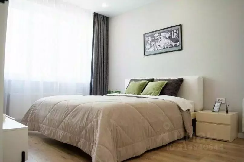 1-к кв. Тюменская область, Тюмень Полевая ул., 108 (45.0 м) - Фото 1