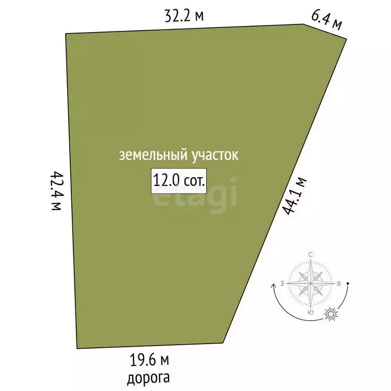 Участок в Московская область, городской округ Серпухов, СНТ Мостовик ... - Фото 1