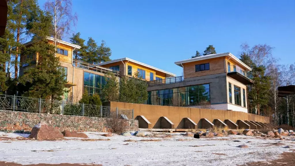 Коттедж в Ленинградская область, Выборгский район, Полянское с/пос, ... - Фото 1