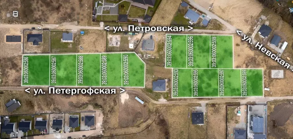 Участок в Калининградская область, Гурьевск ул. Петергофская (12.0 ... - Фото 2