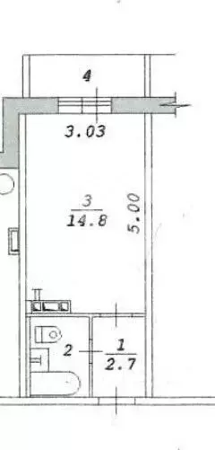 Студия Новосибирская область, Новосибирск ул. Дмитрия Шмонина, 4 (23.7 ... - Фото 2