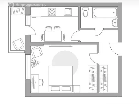 1-комнатная квартира: Мытищи, Тенистый бульвар, 19 (40 м) - Фото 1