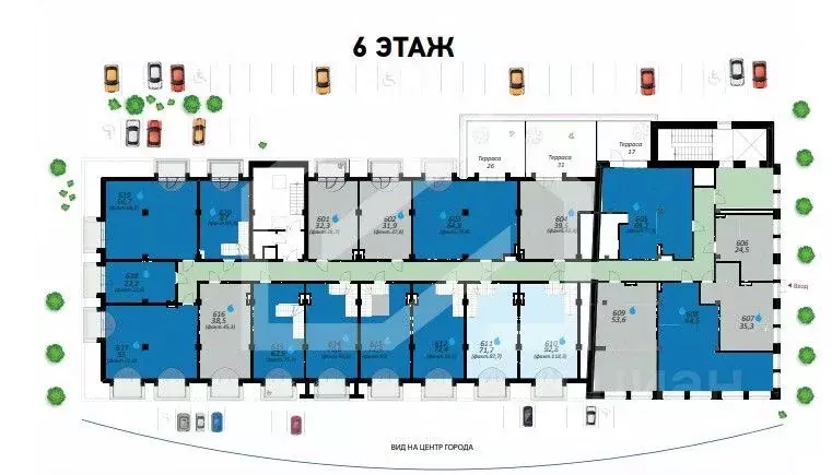 Помещение свободного назначения в Москва Переведеновский пер., 13С18 ... - Фото 2