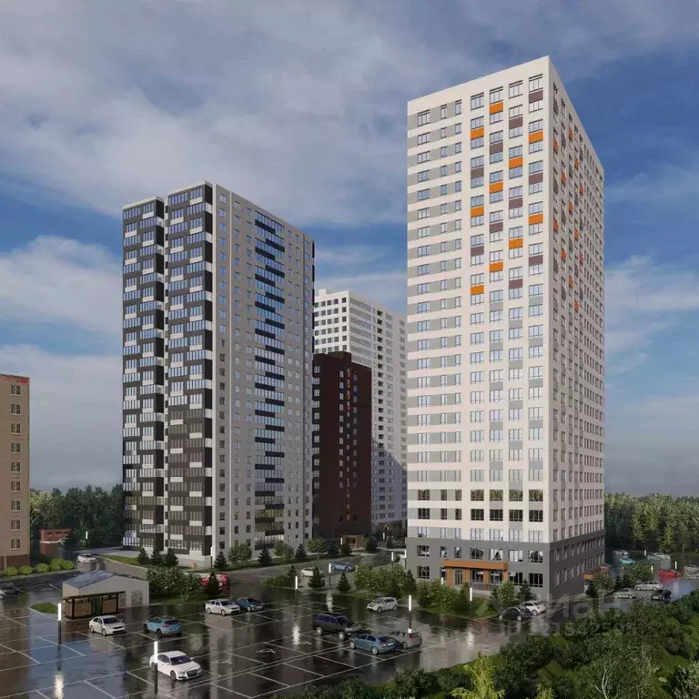 2-к кв. Новосибирская область, Новосибирск Астон.Геометрия жилой ... - Фото 1