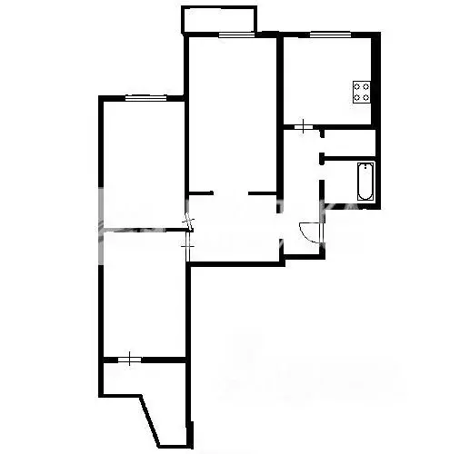 3-к кв. Москва ул. Знаменские Садки, 3К5 (75.1 м) - Фото 2