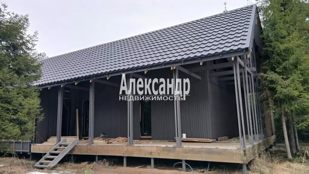 Дом в Ленинградская область, Выборгский район, Первомайское с/пос, ... - Фото 2