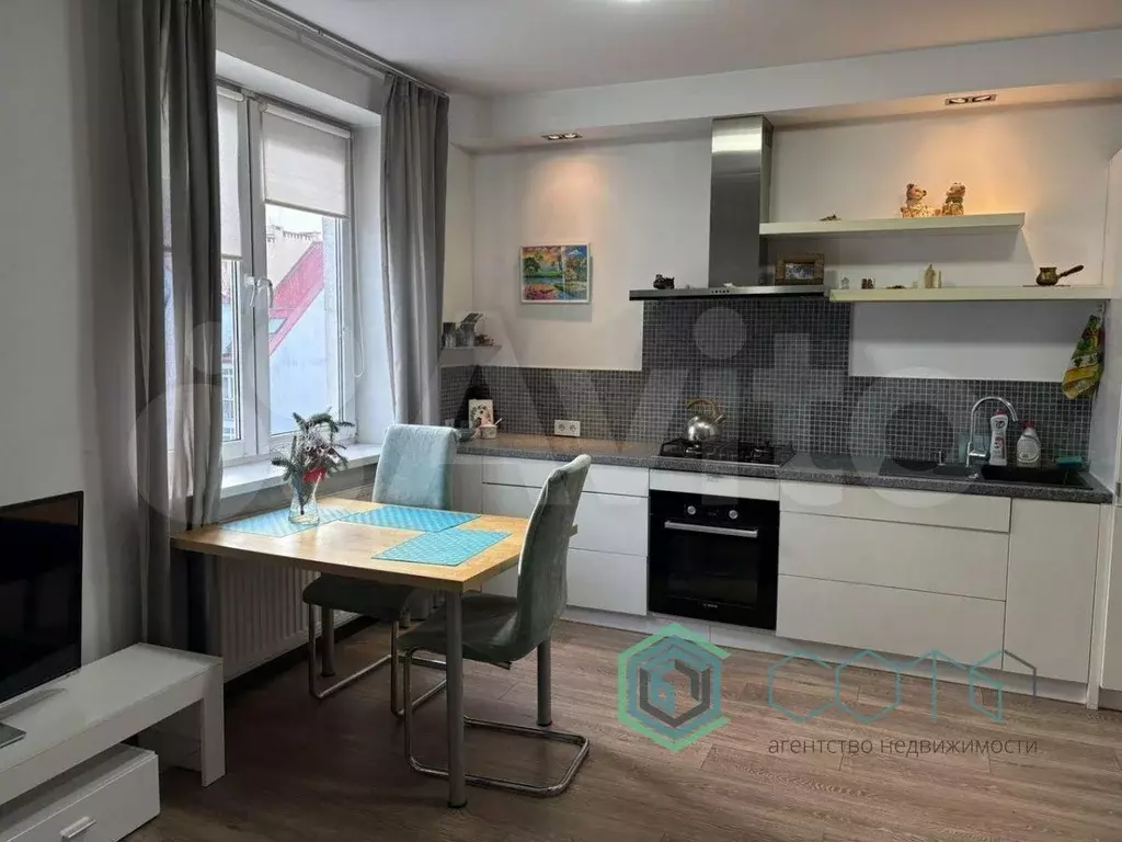 Квартира-студия, 43,8 м, 7/7 эт. - Фото 1