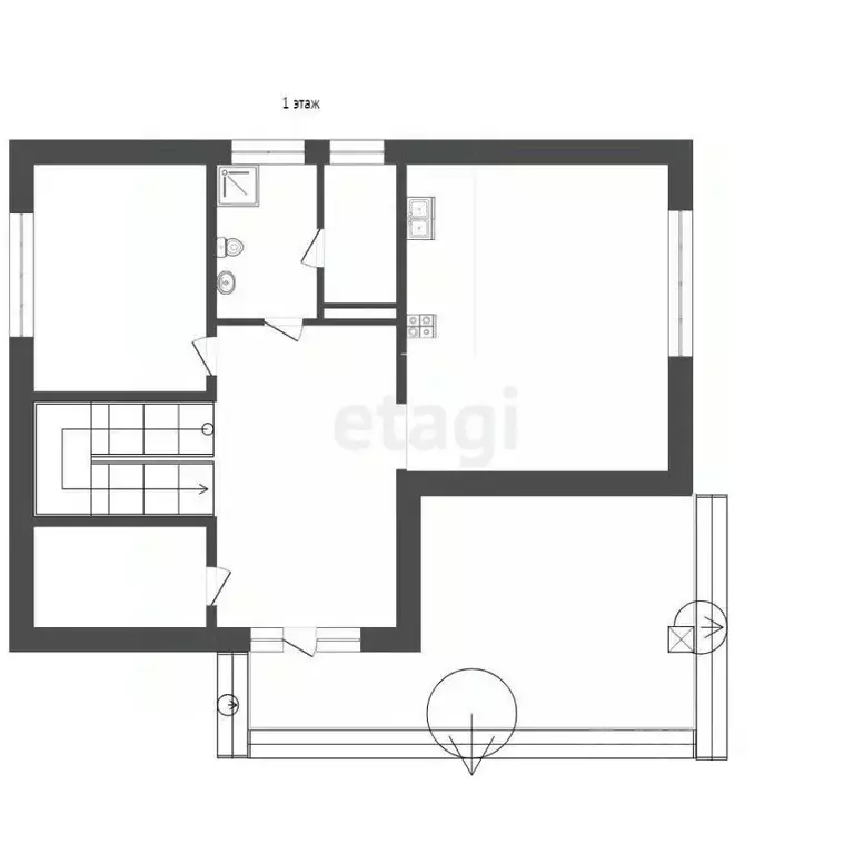Дом в Севастополь Балаклавский муниципальный округ, Риф СТ, 121 (178 ... - Фото 2