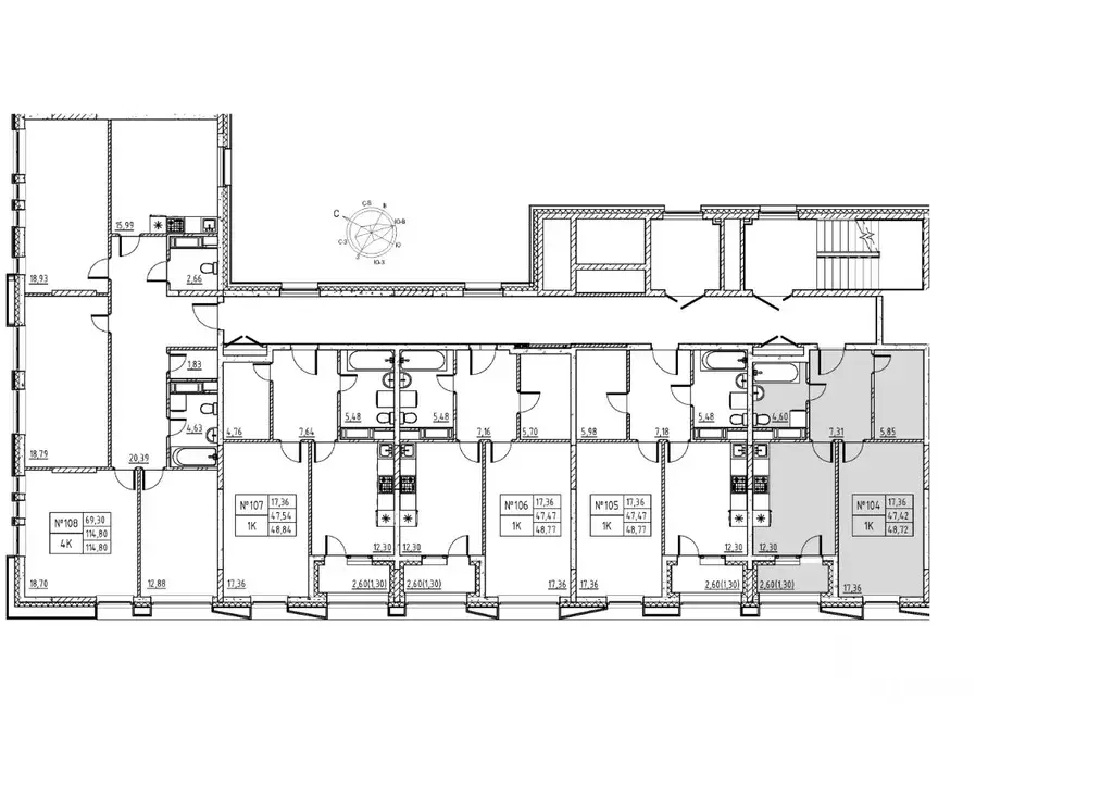 Свободной планировки кв. Московская область, Дубна ул. Понтекорво ... - Фото 1