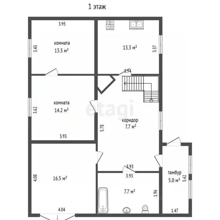 Дом в Ханты-Мансийский АО, Сургут Крылья Сургута садовое товарищество, ... - Фото 2