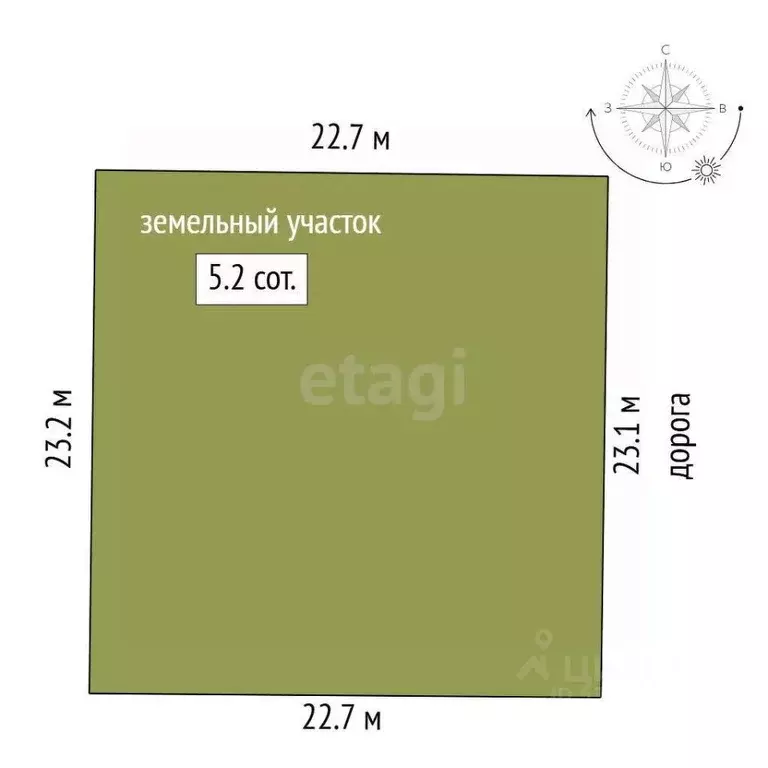 Участок в Ростовская область, Аксайский район, Большелогское с/пос, ... - Фото 2