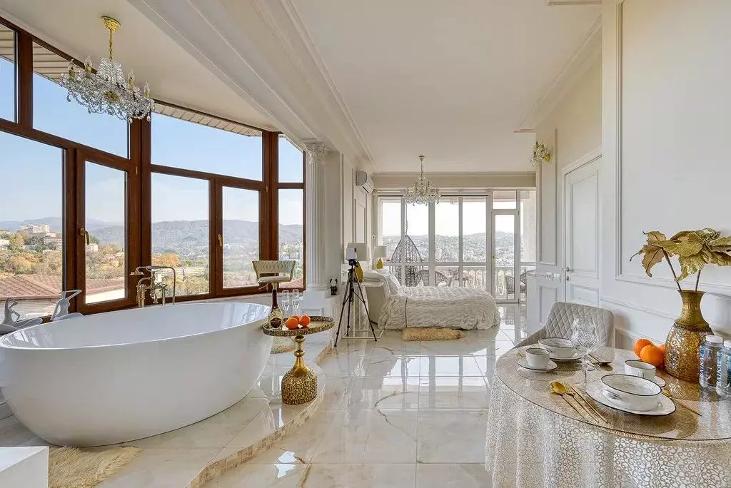 1-к кв. Краснодарский край, Сочи Новый Сочи мкр, ул. Кавказская, 21А ... - Фото 1