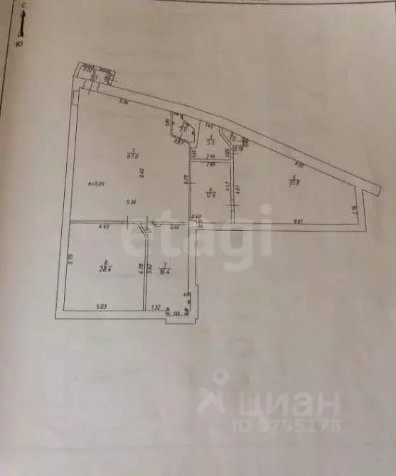 Помещение свободного назначения в Татарстан, Казань Габдуллы Тукая ... - Фото 2