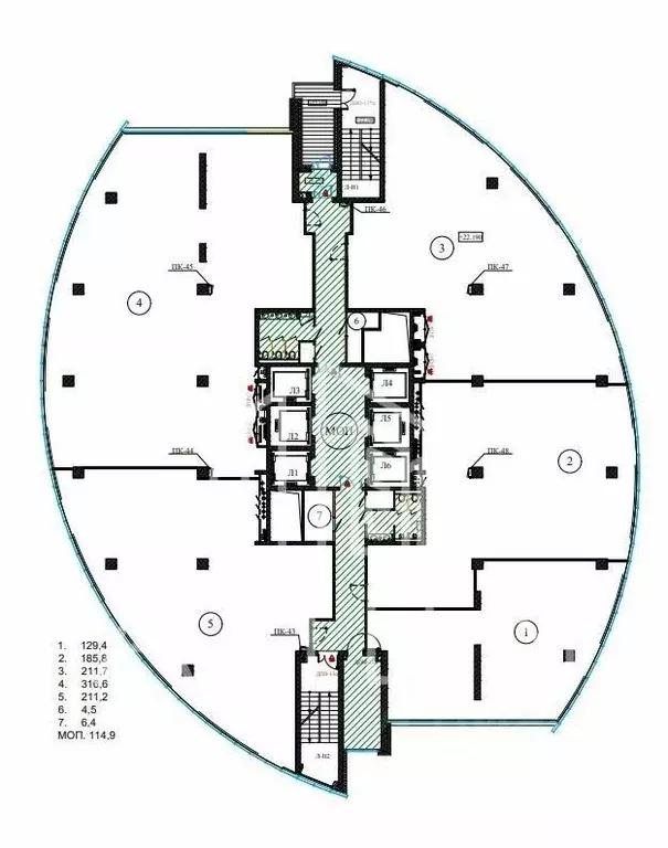 Офис в Московская область, Химки ул. Панфилова, 21/1 (816 м) - Фото 1