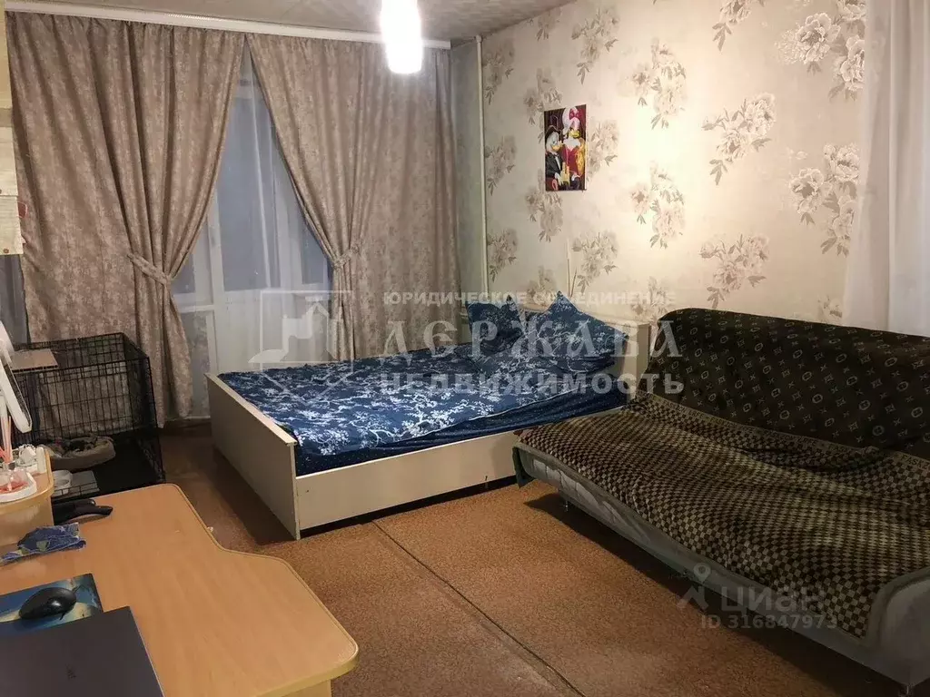 1-к кв. Кемеровская область, Кемерово ул. Шорникова, 1 (35.0 м) - Фото 0