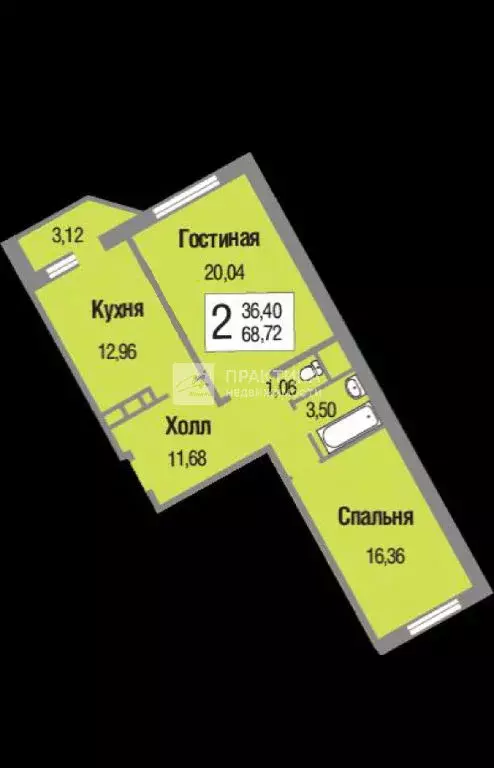 Продается 2-комнатная квартира - Фото 0
