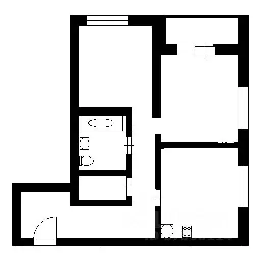 2-к кв. Новосибирская область, Новосибирск Красный просп., 220 (47.0 ... - Фото 2