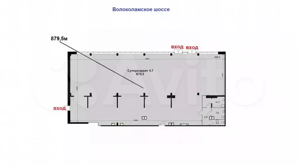 Готoвый aрeндный бизнeс «Дикcи  в р-н Покровское-Стрешнево, СЗАО ... - Фото 0