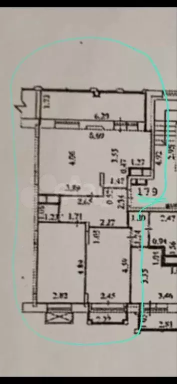 3-к. квартира, 76 м, 7/8 эт. - Фото 0