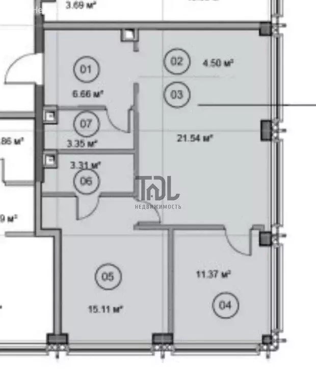 2-комнатная квартира: Москва, 2-я Хуторская улица, 34 (64.6 м) - Фото 1