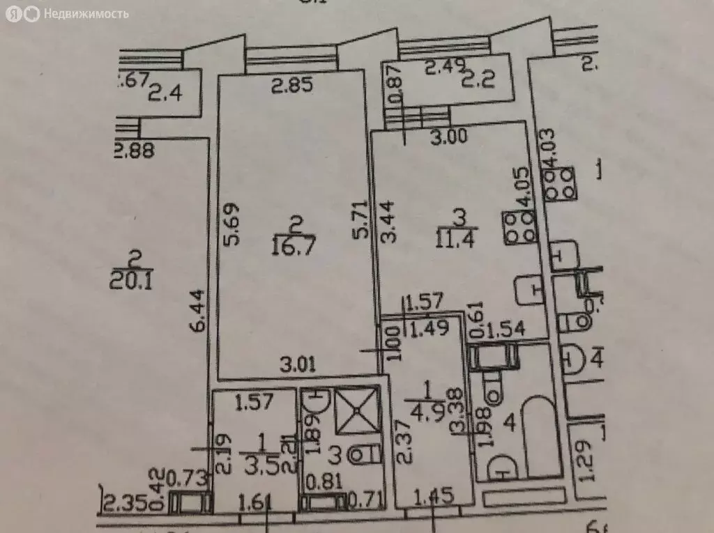 1-комнатная квартира: Мурино, Ручьёвский проспект, 2 (36.3 м) - Фото 2