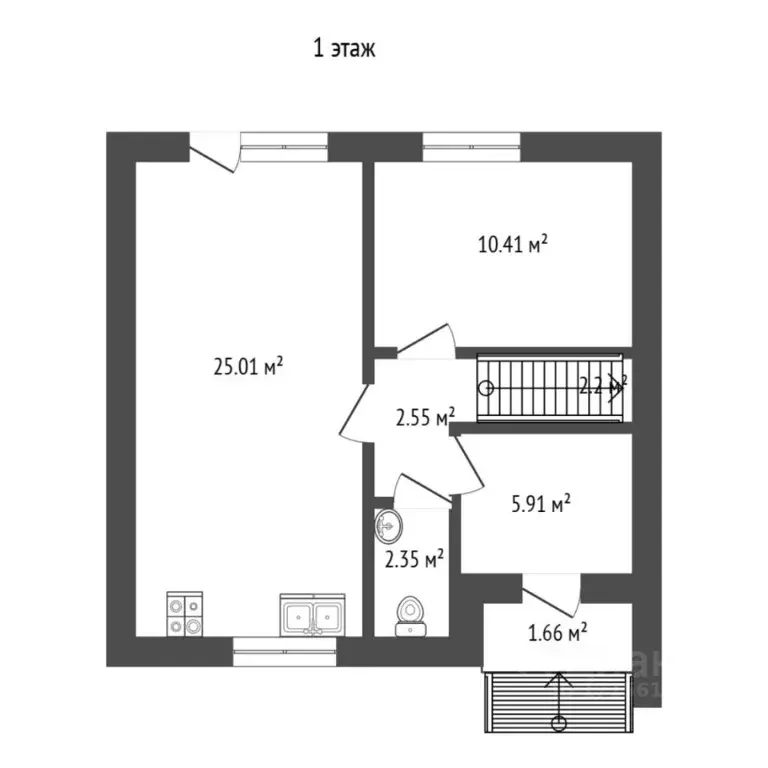 Таунхаус в Тюменская область, Тюмень ул. Бориса Быстрых, 63 (154 м) - Фото 2
